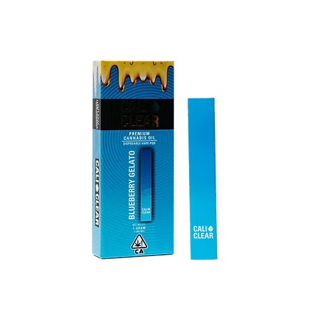 Calicleardisposablesusa.com | cali clear blueberry gelato – 1g thc all-in-one disposable