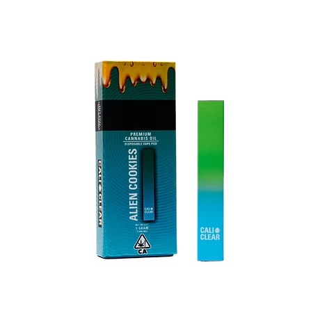 Cali Clear USA|Cali Clear Alien Cookies – 1G THC All-In-One Disposable – Hybrid